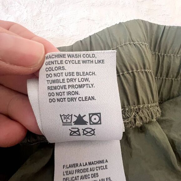 Avalanche Light Green Nylon Pull On Athletic Running Shorts Size Medium - Picture 7 of 8